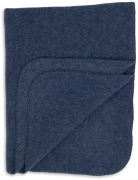 Baby deken wolfleece - Blauw