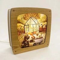 Toverlamp/Seizoenenlamp Premium Oak