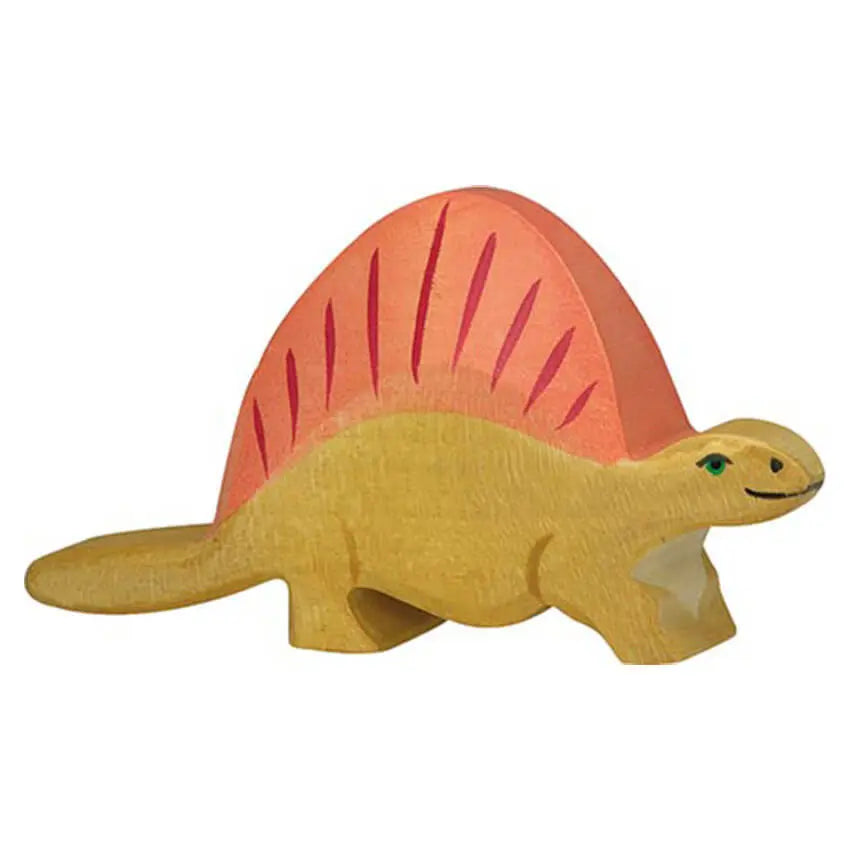 Houten dino dimetrodon