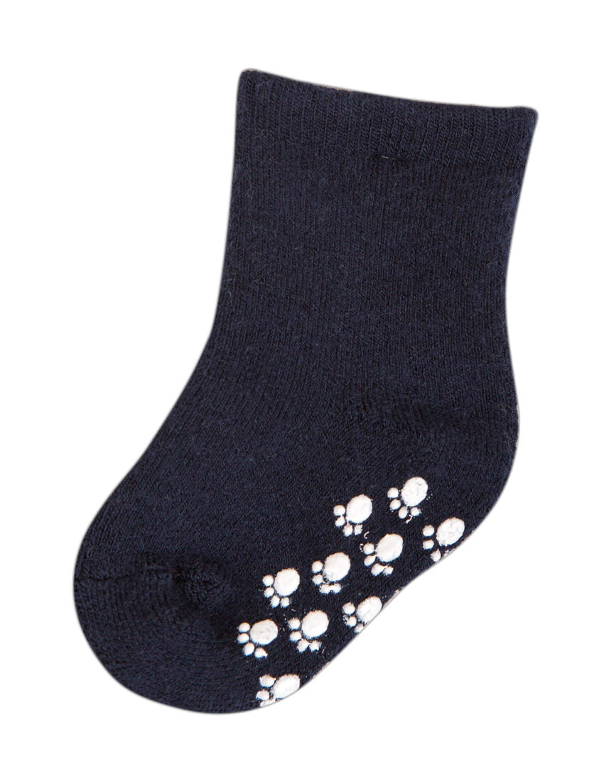 Joha-sokjes-anti-slip-navy-biologisch-baby-natura