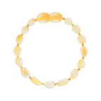 Barnsteen armband kind milk