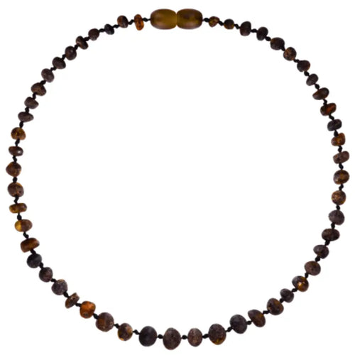 Barnsteen ketting dames green - unpolished