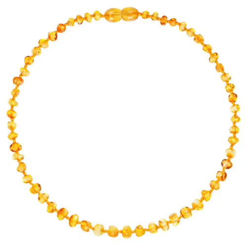 Barnsteen ketting kind Honey