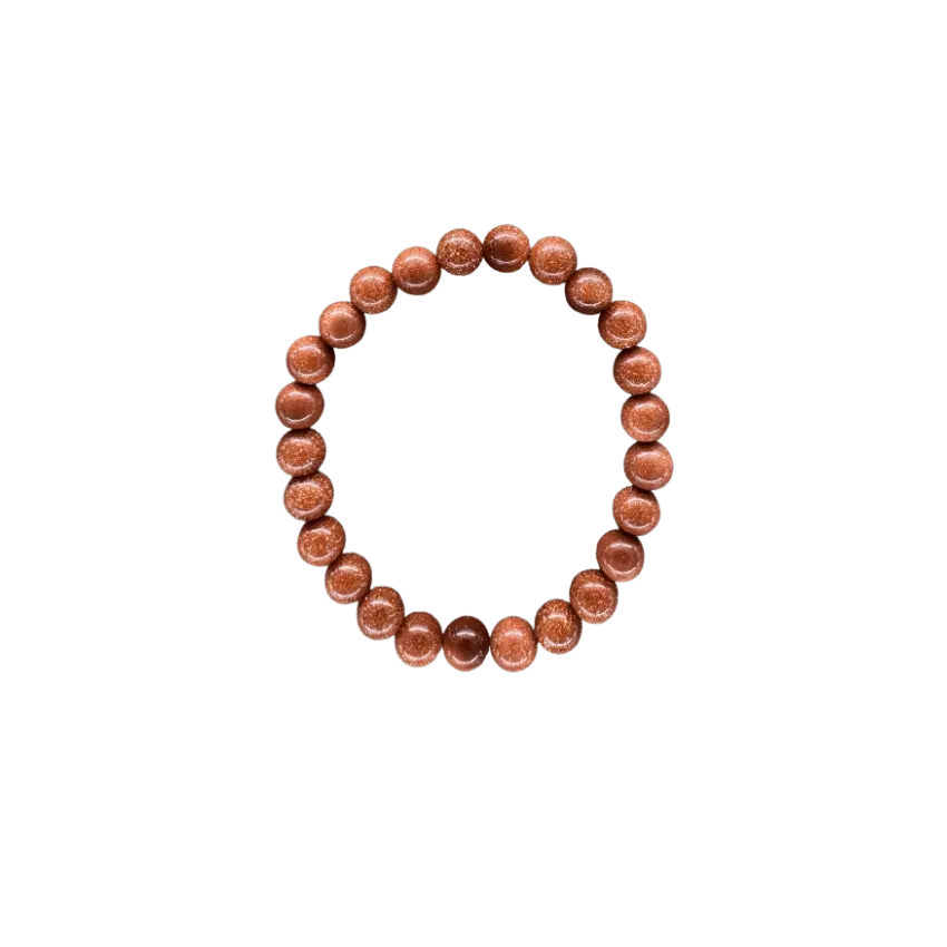 Baby-Natura-Goudsteen-6mm-kogelarmband