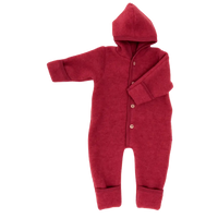 Overall wolfleece Jaspis rood