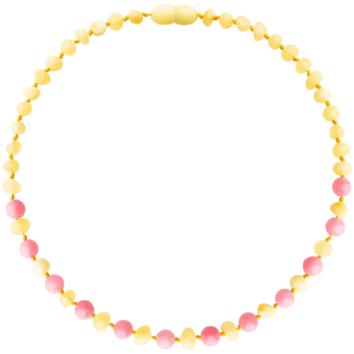 Barnsteen-ketting-milk-pink-jade