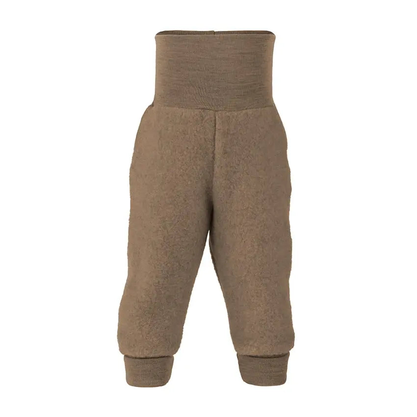 Broek wolfleece walnoot