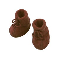 Slofjes wolfleece kaneel