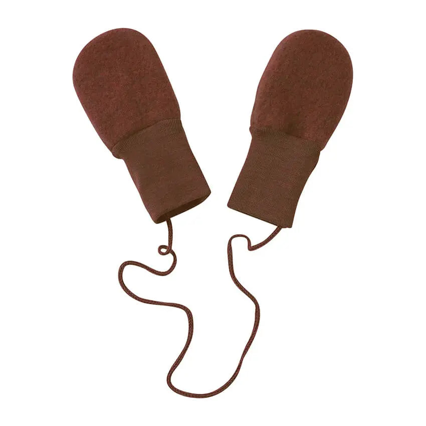 Wantjes wolfleece kaneel