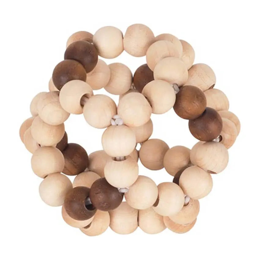 Houten grijpring bal