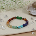 Barnsteen armband baby/peuter chakra