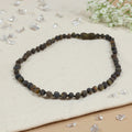 Barnsteen ketting dames green - unpolished