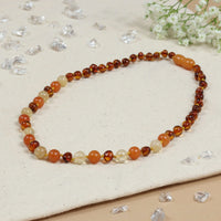 Barnsteen ketting kind quartz - aventurine
