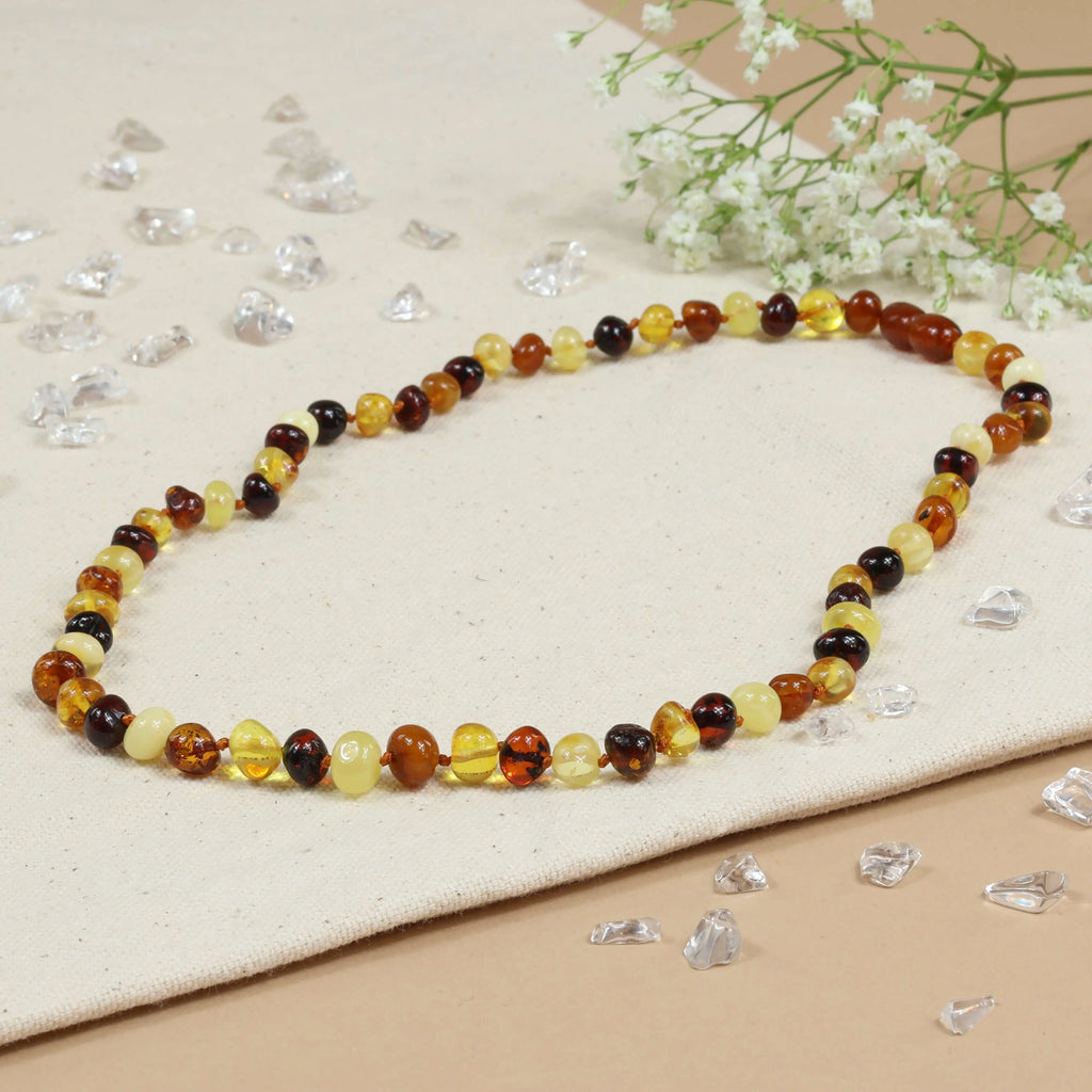 Barnsteen ketting dames luxury multi 4 color