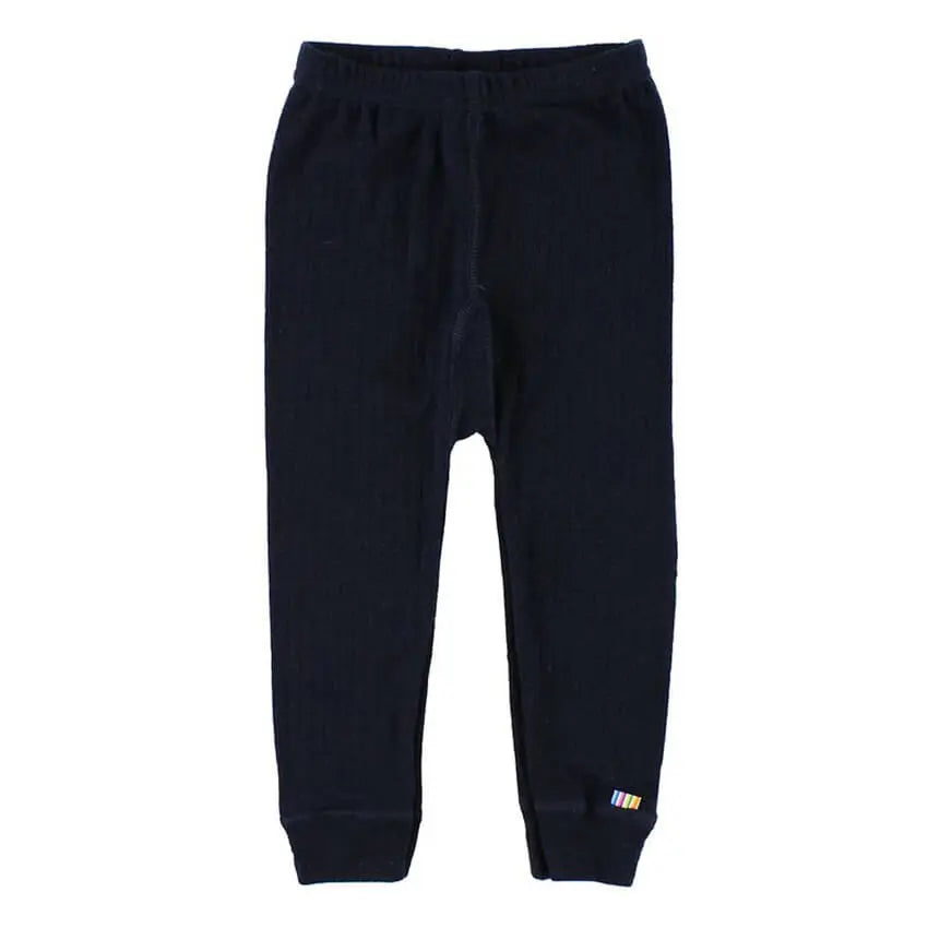 Wollen legging - Blauw