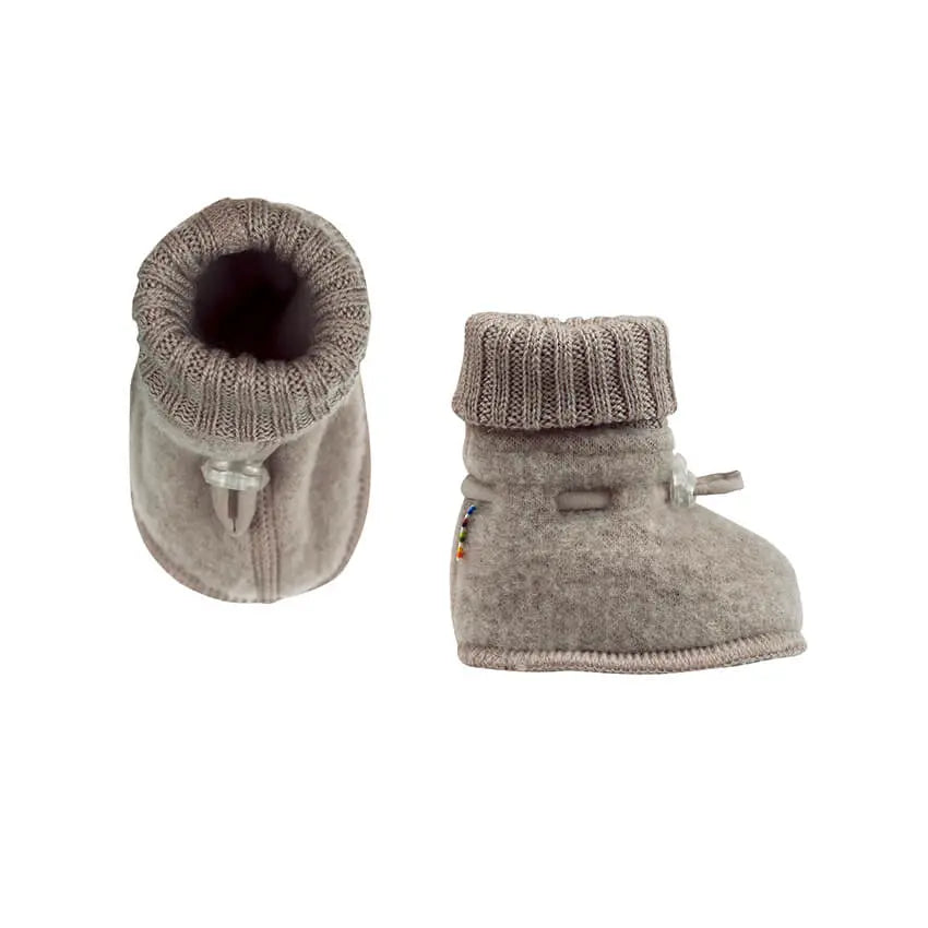 Baby slofjes wolfleece - Sesam