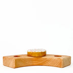 Beschuit met roze muisjes steker