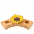 Zonnebloem schaaltje steker