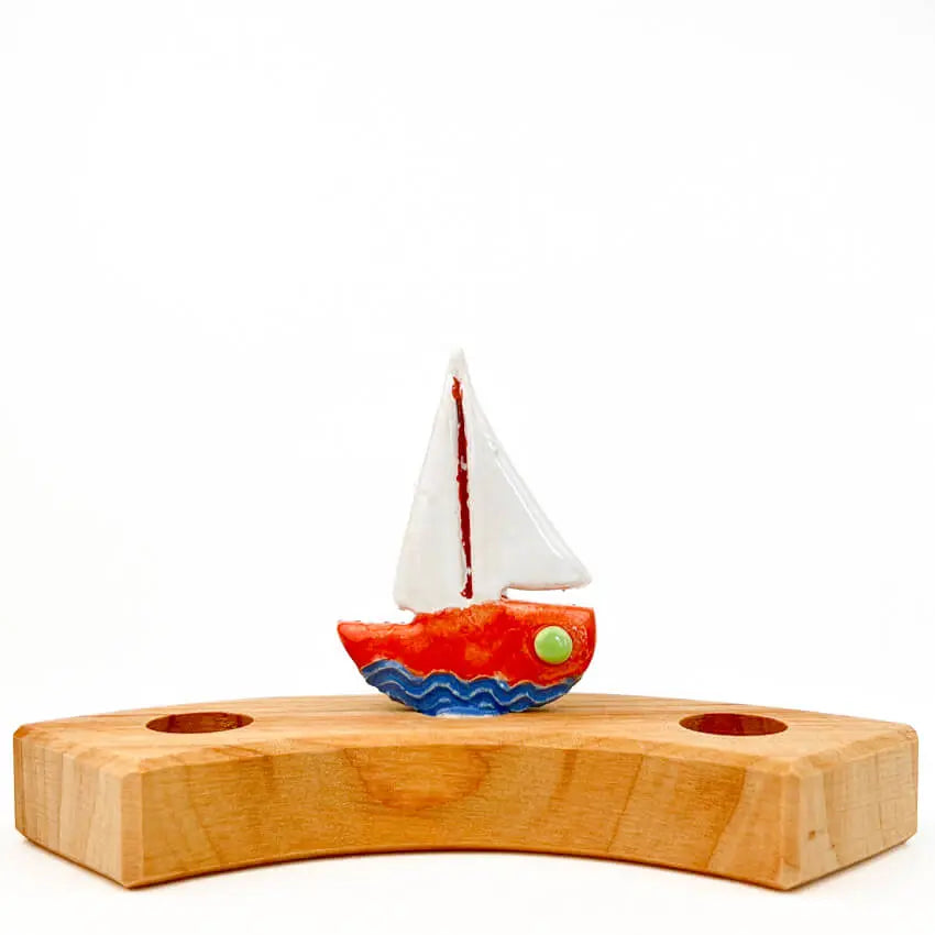 Zeilboot steker