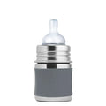 RVS speenfles 150ml grijs