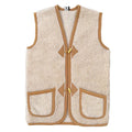 Bodywarmer dames van wol – Alpen Beige