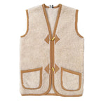 Bodywarmer dames van wol – Alpen Beige