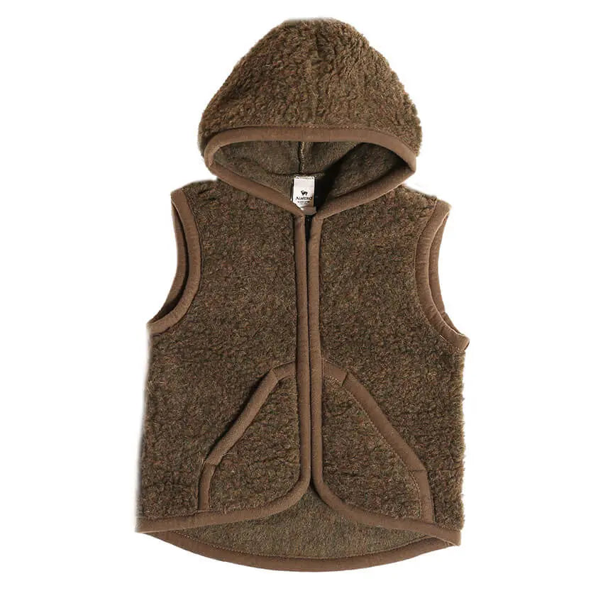 Bodywarmer kind van wol - Robby Bark