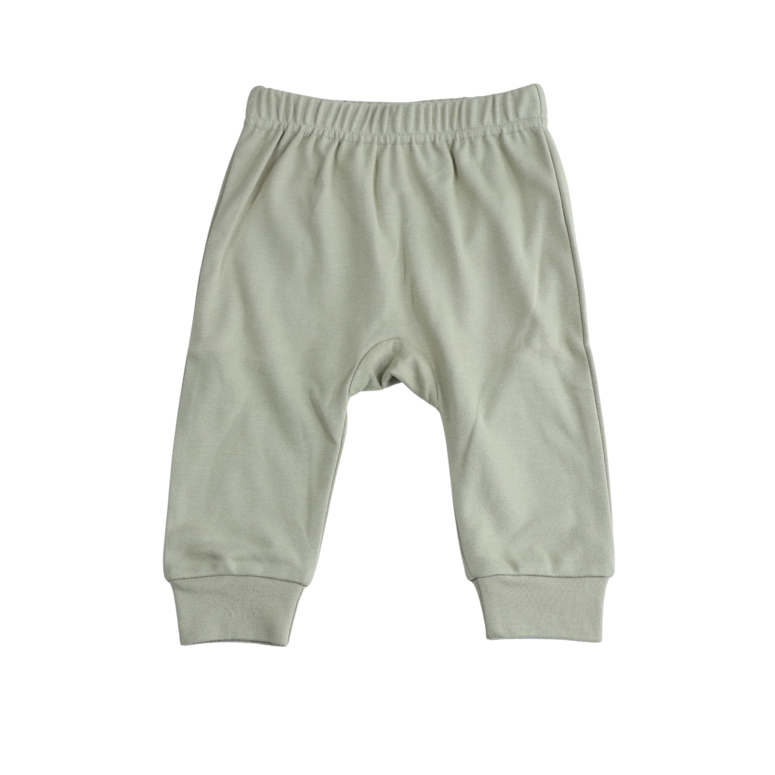 Babybroek Extra Soft Olijf – 100% Biologisch Katoen