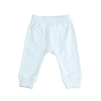 Babybroek Extra Soft Wit – 100% Biologisch Katoen