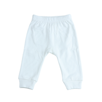 Babybroek Extra Soft Wit – 100% Biologisch Katoen