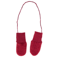 Wantjes wolfleece Jaspis rood