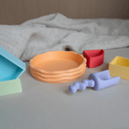 Kwartcirkel set pastel