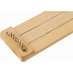 houten schommel zitje met touwen