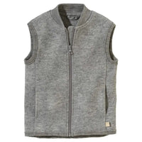 Bodywarmer kind gekookte wol - Grijs