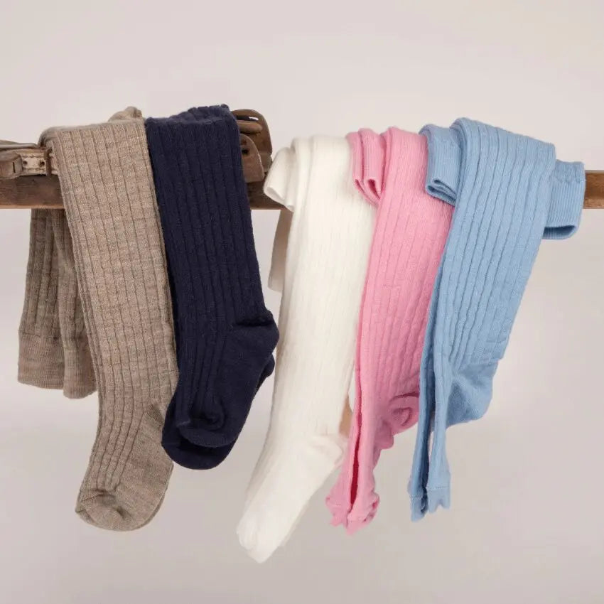 Wollen maillot / legging met voetjes Sesam