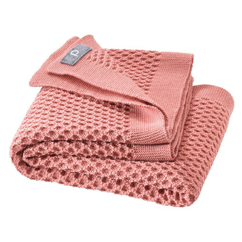 disana-baby-deken-wol honeycomb-zacht-roze