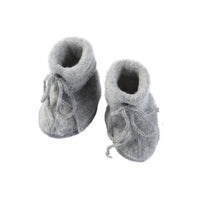 Slofjes wolfleece grijs