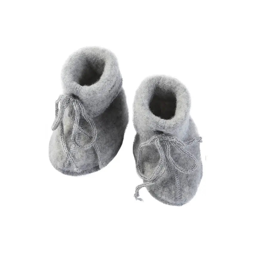 Slofjes wolfleece grijs