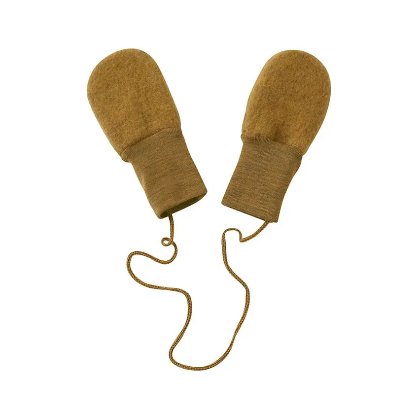 Wantjes wolfleece saffraan