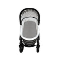 Lamsvacht kinderwagen grijs