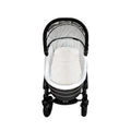 Lamsvacht kinderwagen wit