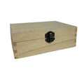 Bewaarkistje ansichtkaarten hout