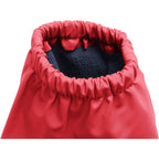 Regenhandschoen met fleecevoering rood