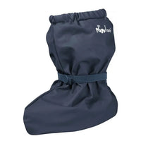 Regenoverschoen met fleecevoering blauw